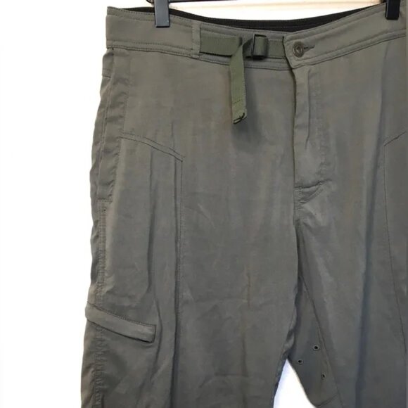 Prana Wide Leg Capri Hiking Pants - Picture 3 of 7